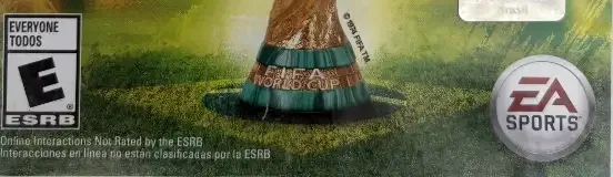 2014 FIFA World Cup Brazil, the ESRB box on its front