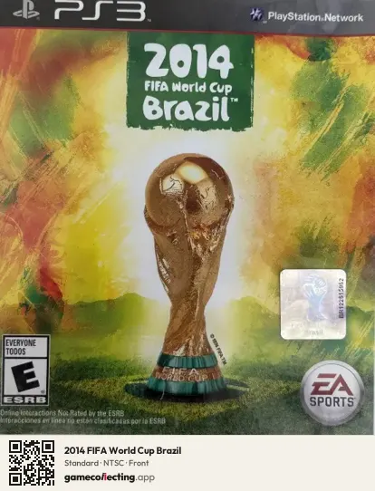2014 FIFA World Cup Brazil PlayStation 3, NTSC box front