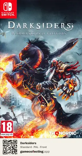 Darksiders Nintendo Switch, PAL box front