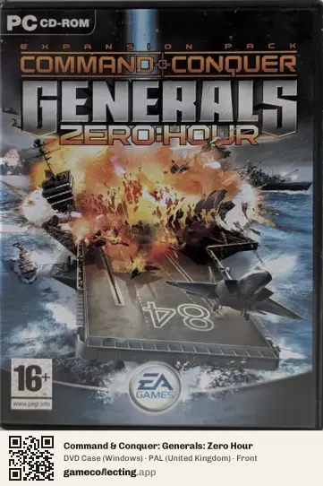 Command & Conquer: Generals: Zero Hour Computer, United Kingdom box front