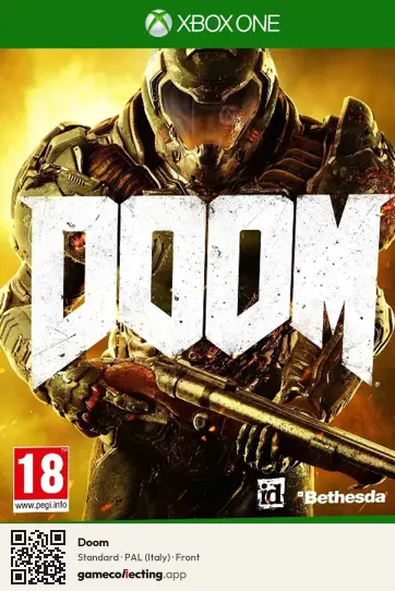 Doom Xbox One, Italy box front