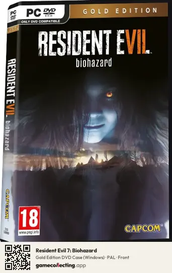 Resident Evil 7: Biohazard Computer, PAL box front