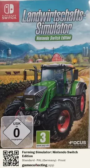 Farming Simulator: Nintendo Switch Edition Nintendo Switch, Germany box front