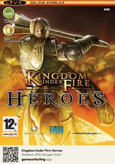 Kingdom Under Fire: Heroes Xbox, Europe box front