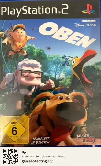 Up PlayStation 2, Germany box front