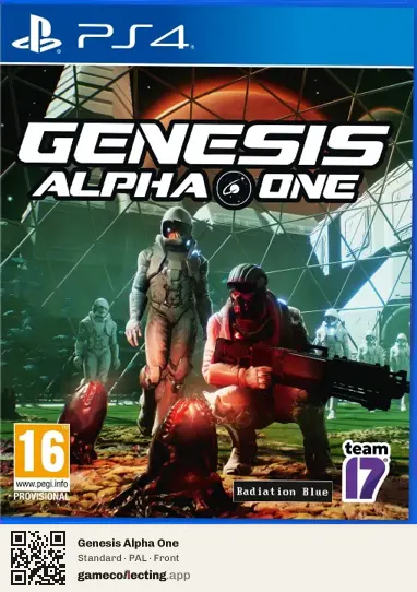 Genesis Alpha One PlayStation 4, PAL box front
