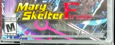 Mary Skelter Finale, the ESRB box on its front