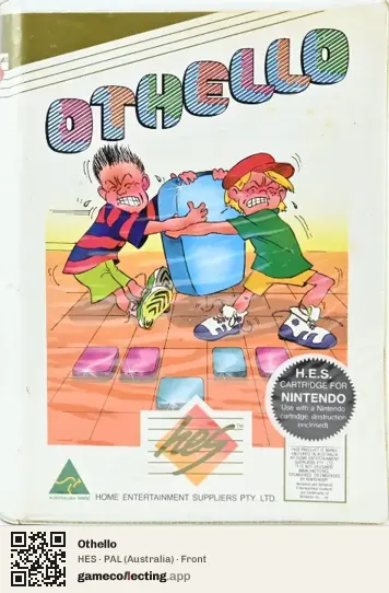Othello Nintendo Entertainment System, Australia box front