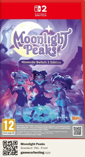Moonlight Peaks Nintendo Switch 2, PAL box front