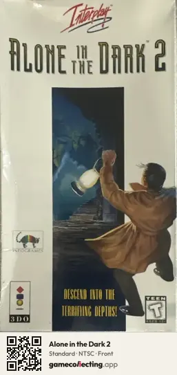 Alone in the Dark 2 3DO Interactive Multiplayer, NTSC box front