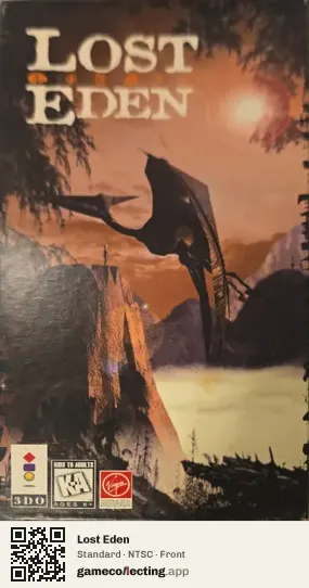 Lost Eden 3DO Interactive Multiplayer, NTSC box front