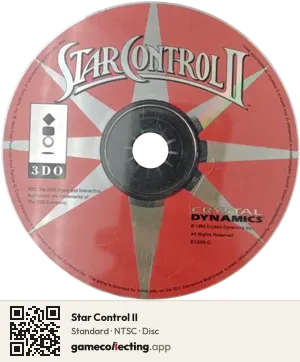 Star Control II 3DO Interactive Multiplayer, NTSC disc