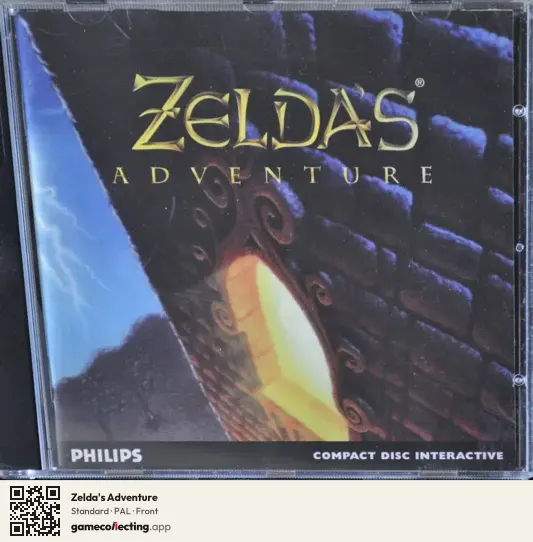 Zelda's Adventure Philips CD-i, PAL box front