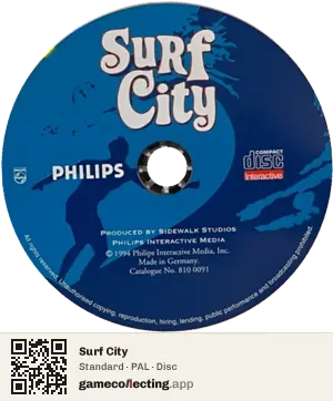 Surf City Philips CD-i, PAL disc
