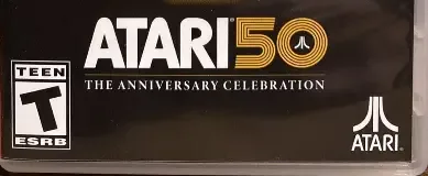 Atari 50: The Anniversary Celebration, the ESRB box on its front