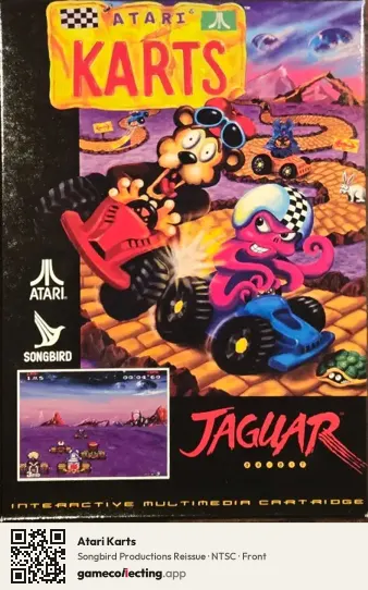 Atari Karts Atari Jaguar, NTSC box front