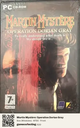 Martin Mystère: Operation Dorian Gray Computer, NTSC box front