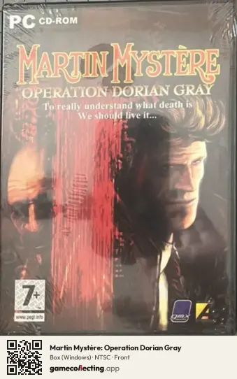 Martin Mystère: Operation Dorian Gray Computer, NTSC box front
