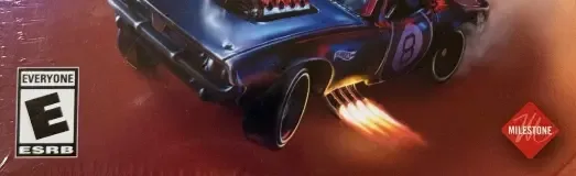 Hot Wheels Unleashed, the ESRB box on its front