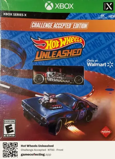 Hot Wheels Unleashed Xbox Series X, NTSC box front