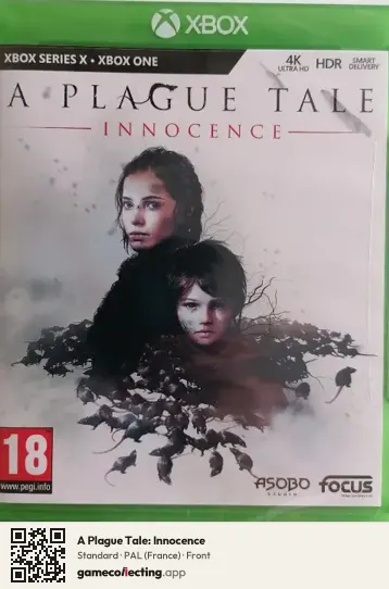 A Plague Tale: Innocence Xbox Series X, France box front