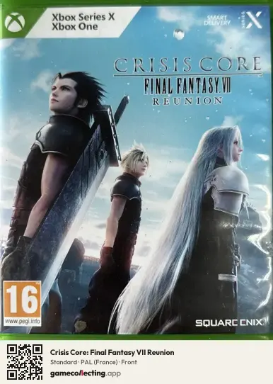 Crisis Core: Final Fantasy VII Reunion Xbox Series X, France box front