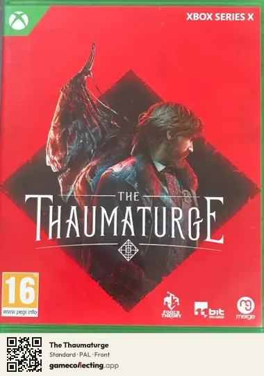The Thaumaturge Xbox Series X, PAL box front