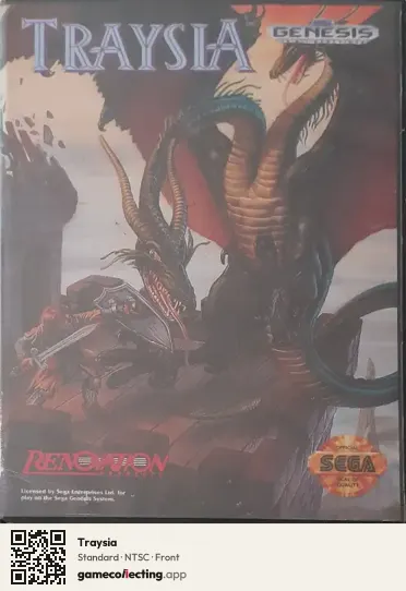 Traysia Sega Mega Drive / Genesis, NTSC box front