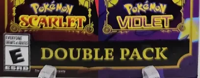 Pokémon Scarlet / Pokémon Violet, the ESRB box on its front