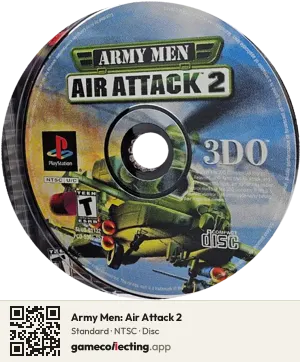 Army Men: Air Attack 2 PlayStation, NTSC disc