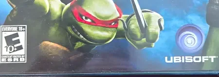 TMNT, the ESRB box on its front