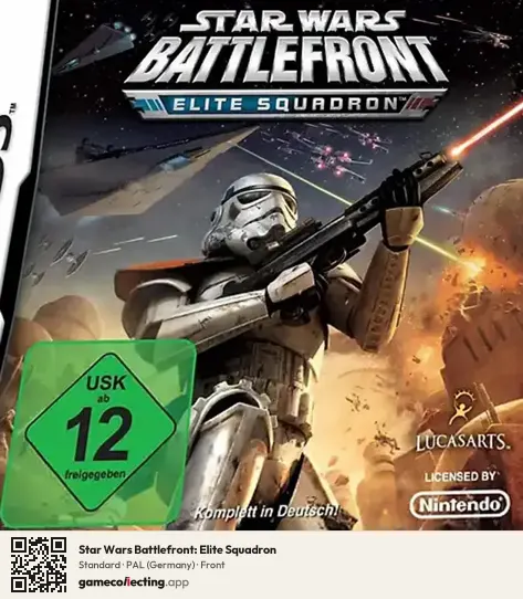 Star Wars Battlefront: Elite Squadron Nintendo DS, Germany box front