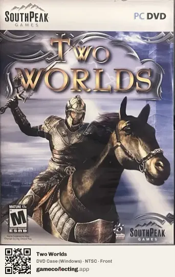 Two Worlds Computer, NTSC box front