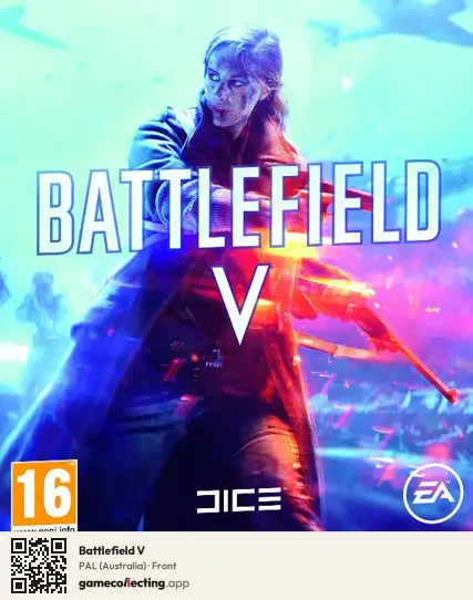 Battlefield V Xbox One, Australia box front