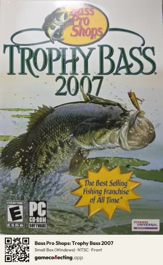 Bass Pro Shops: Trophy Bass 2007 Computer, NTSC box front