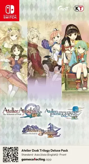 Atelier Dusk Trilogy Deluxe Pack Nintendo Switch, Asia (English) box front
