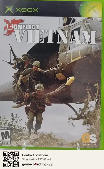 Conflict: Vietnam Xbox, NTSC box front