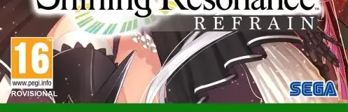 Shining Resonance Refrain, the PEGI square on its front