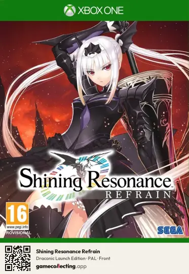 Shining Resonance Refrain Xbox One, PAL box front