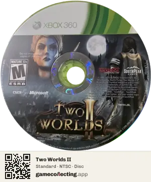 Two Worlds II Xbox 360, NTSC disc