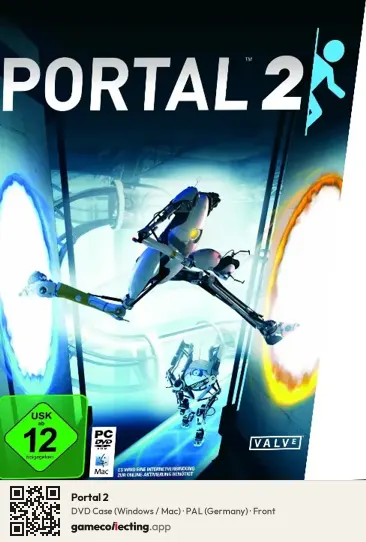 Portal 2 Computer, Germany box front