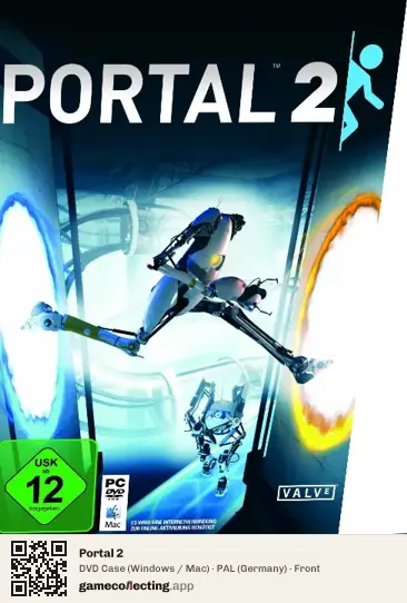 Portal 2 Computer, Germany box front