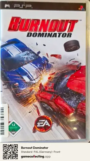 Burnout Dominator PlayStation Portable, Germany box front