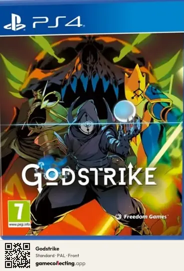 Godstrike PlayStation 4, PAL box front