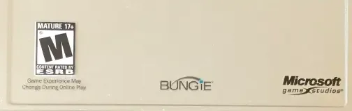 Halo 2, the ESRB box on its front
