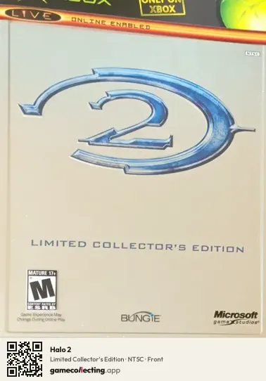 Halo 2 Xbox, NTSC box front