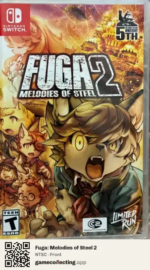 Fuga: Melodies of Steel 2 Nintendo Switch, NTSC box front