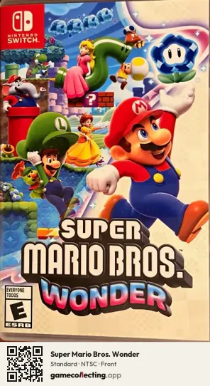 Super Mario Bros. Wonder Nintendo Switch, NTSC box front
