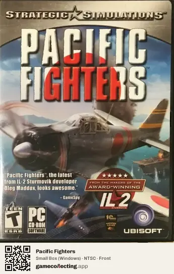 Pacific Fighters Computer, NTSC box front