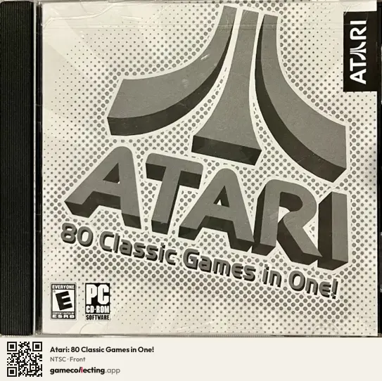 Atari: 80 Classic Games in One! Computer, NTSC box front
